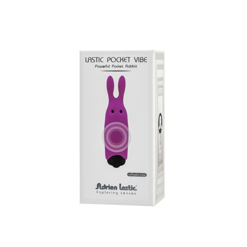 Bala Vibradora Lastic Pocket Purpura Silicona 85 x 23 cm