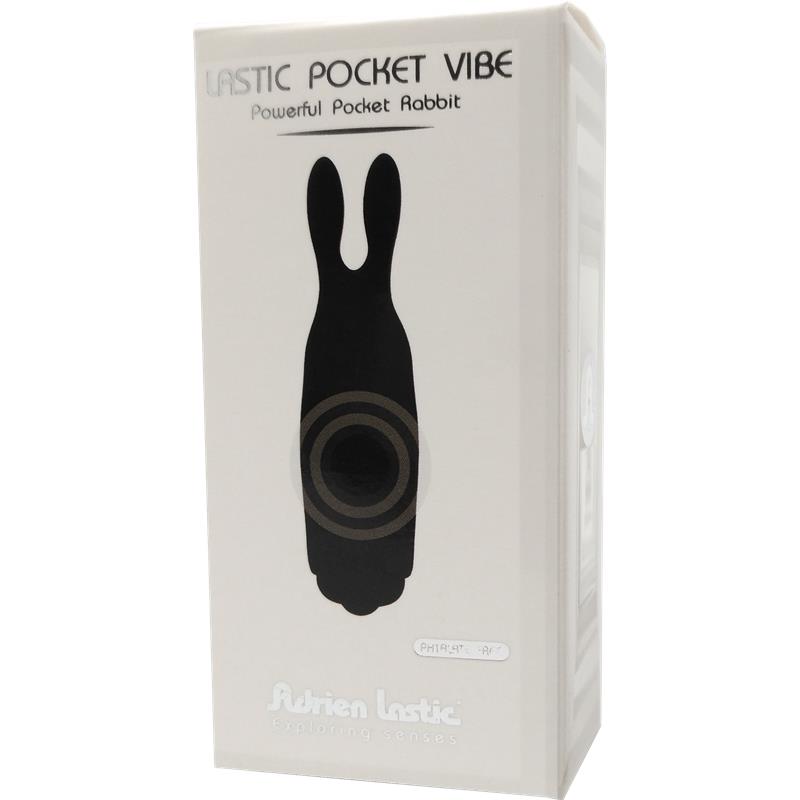 Bala Vibradora Lastic Pocket Negro Silicona 85 x 23 cm