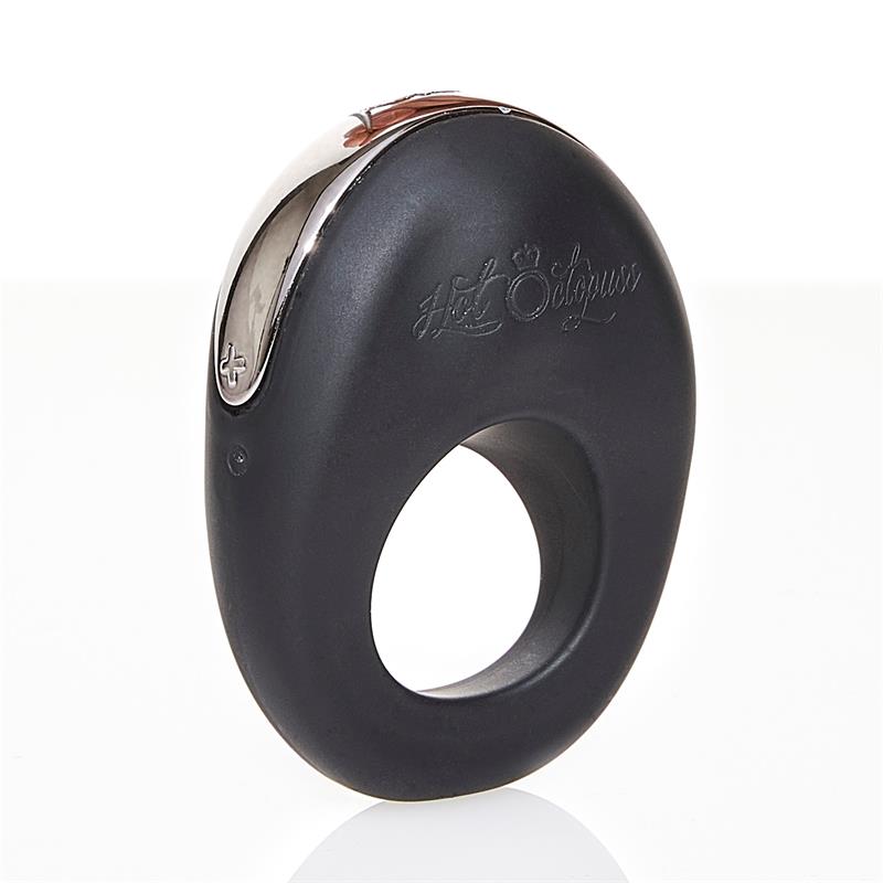 Anillo Vibrador Atom Negro