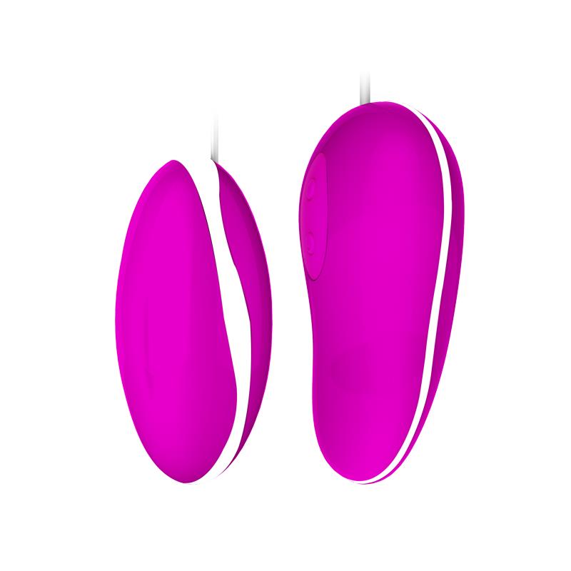 Huevo Vibrador Avery Color Rosa y Blanco