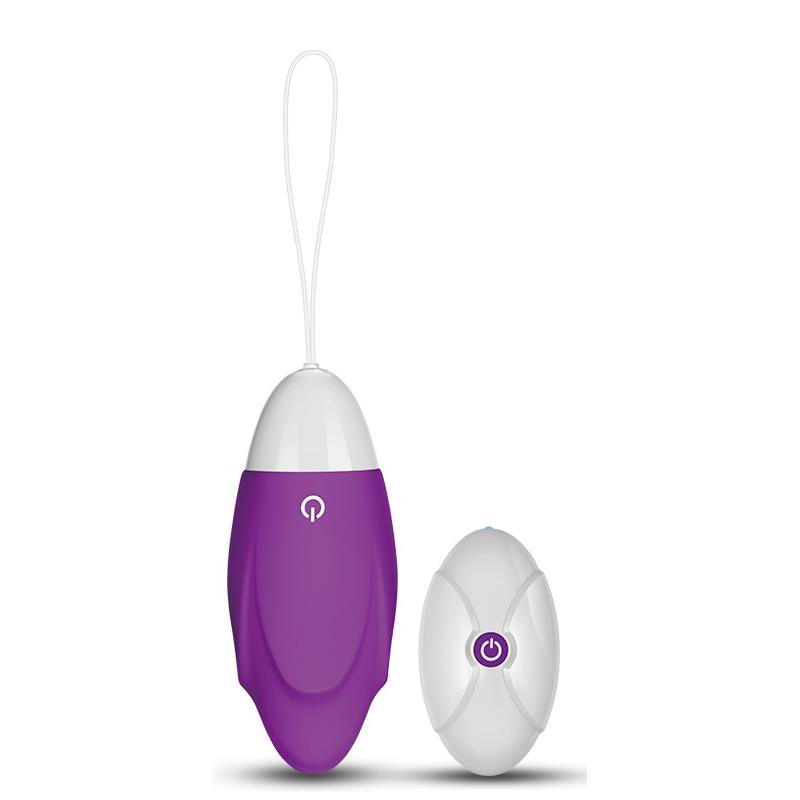 Huevo Vibrador iJoy Control Remoto USB Purpura