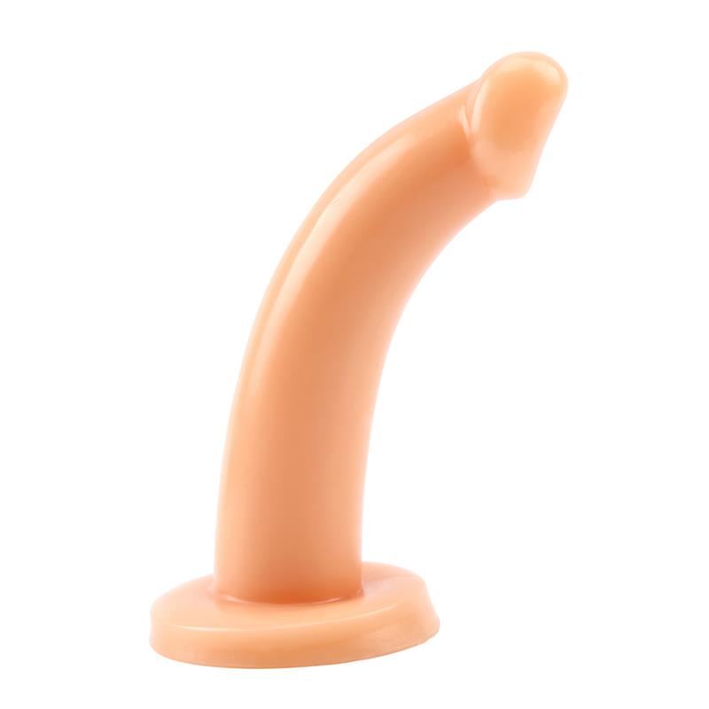 Arnes y Dildo Slim G 19 cm Natural