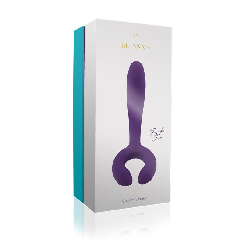 Rs Icons Vibrador para Parejas Duo Purpura