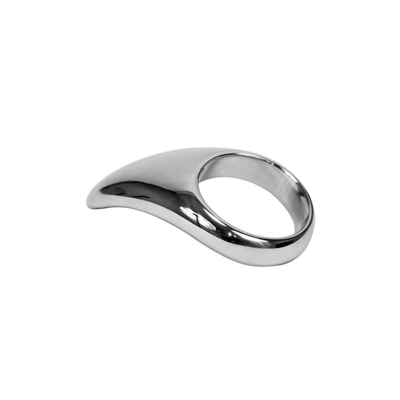 Anillo Pene Lagrima Acero Inox 50mm