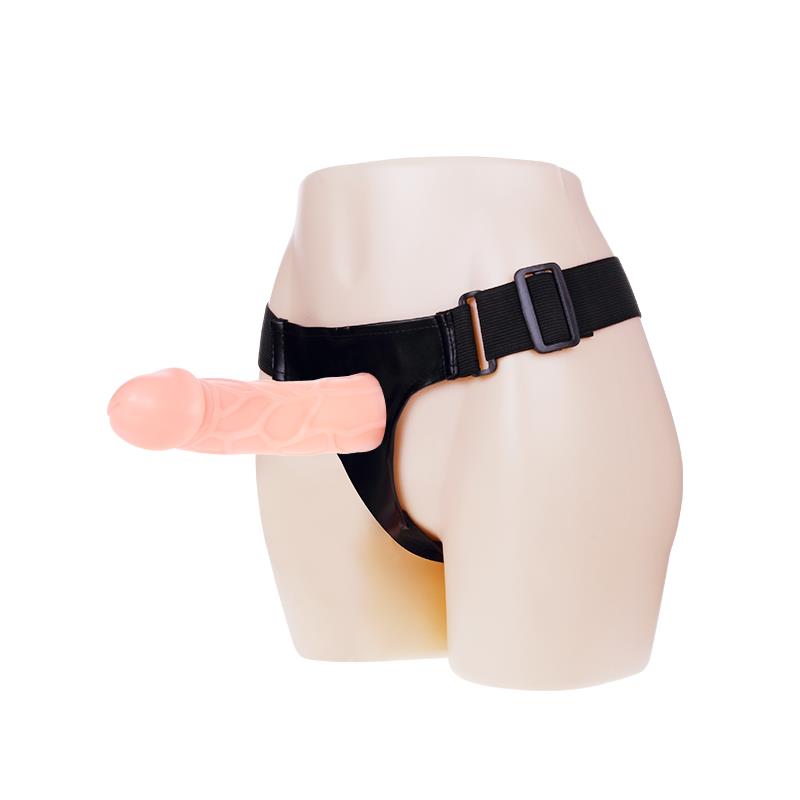 Arnes con Dildo Hueco 16 cm