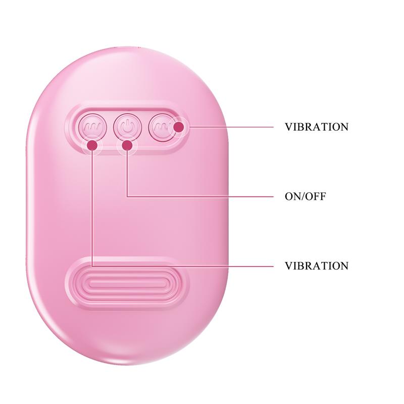 Fun Box Balas Vibradoras con Control Remoto Rosa