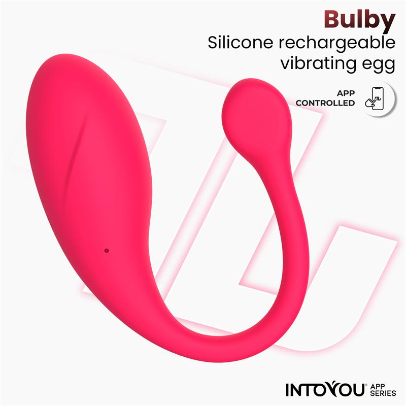 Bulby Huevo Vibrador con APP Rosa Intenso