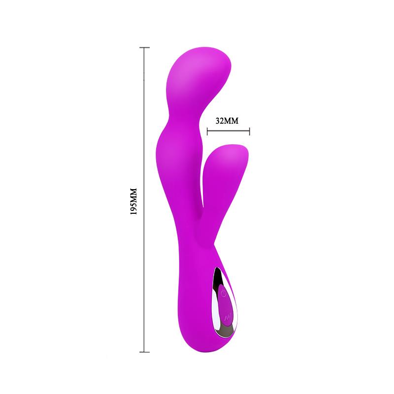 Pretty Love Vibrador Impluse Color Purpura cl25